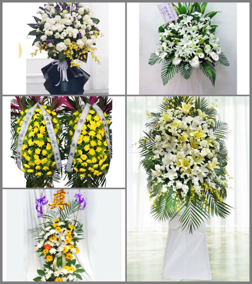 湖南怀化中方县接龙乡白事花篮预定
